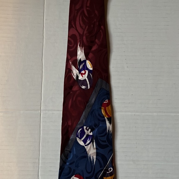 Fondini Pool Ball Tie - Picture 3 of 6